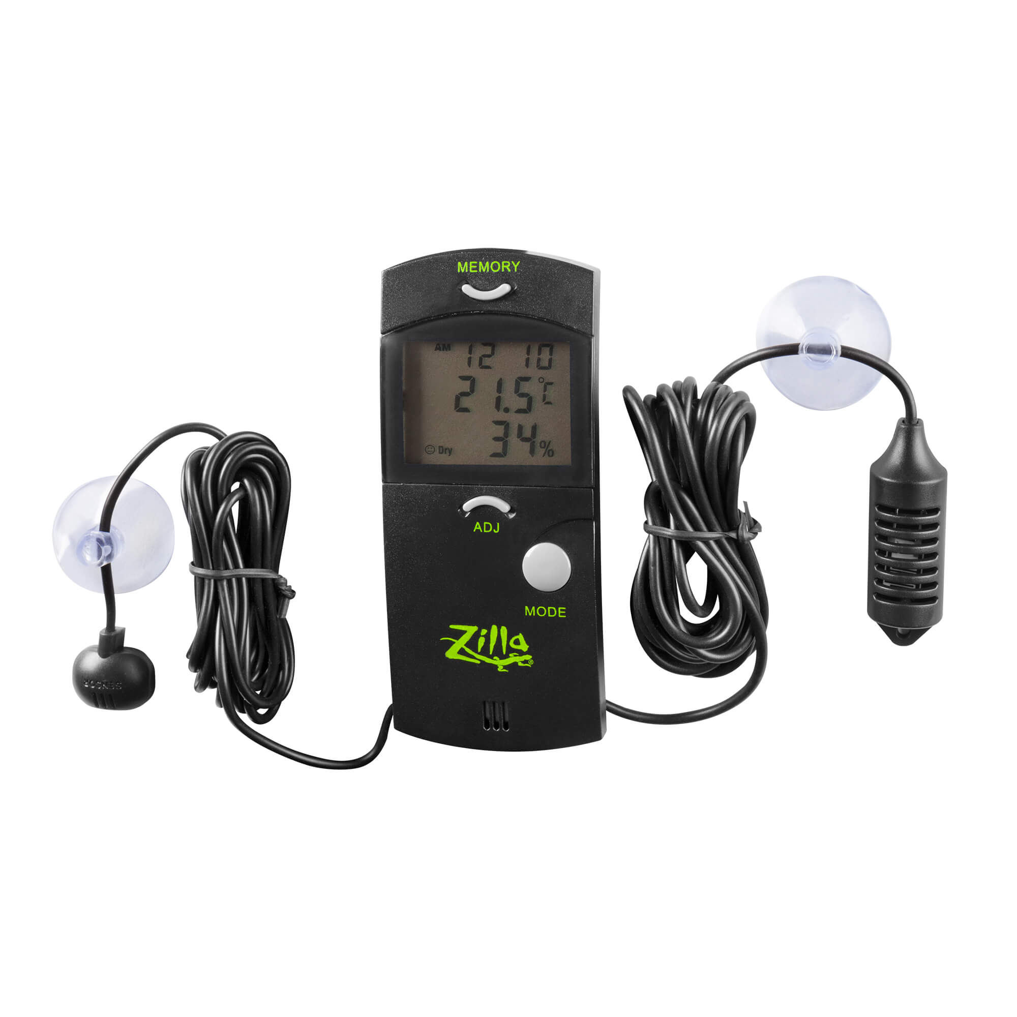 Zoo Med Digital Terrarium Thermometer with Temperature Probel Reptile  Terrarium