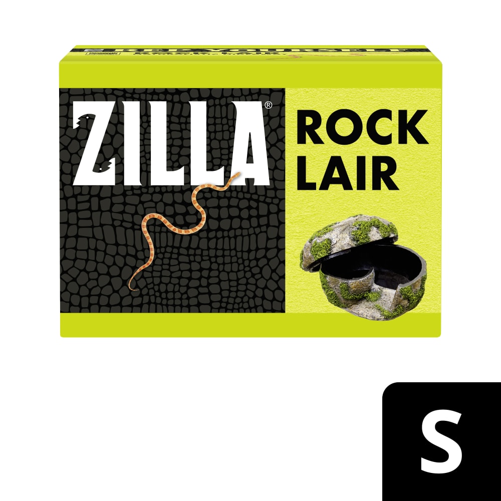 Retail package for Zilla small Rock Lair