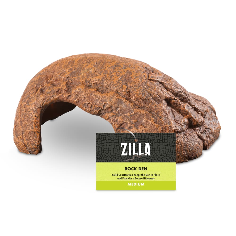 Retail package for Zilla medium Rock Den