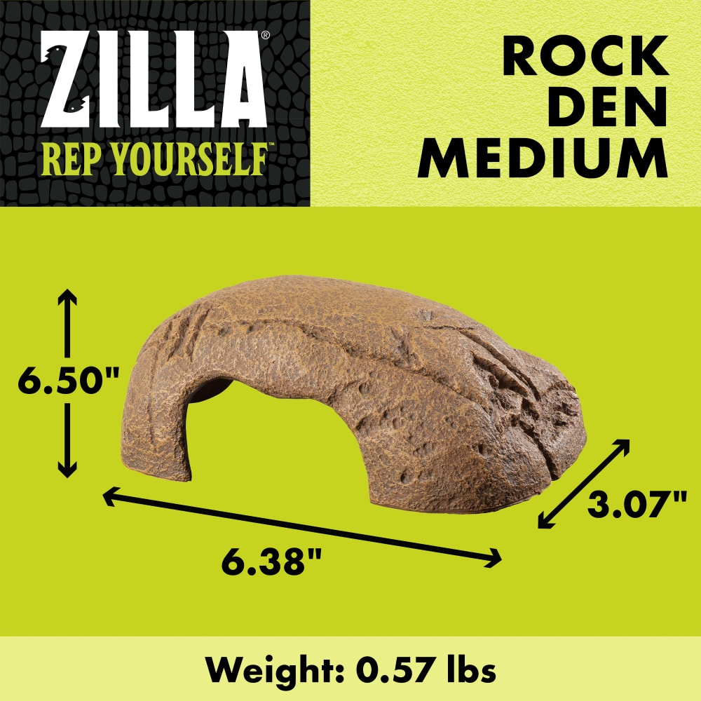 Zilla medium Rock Den dimensions
