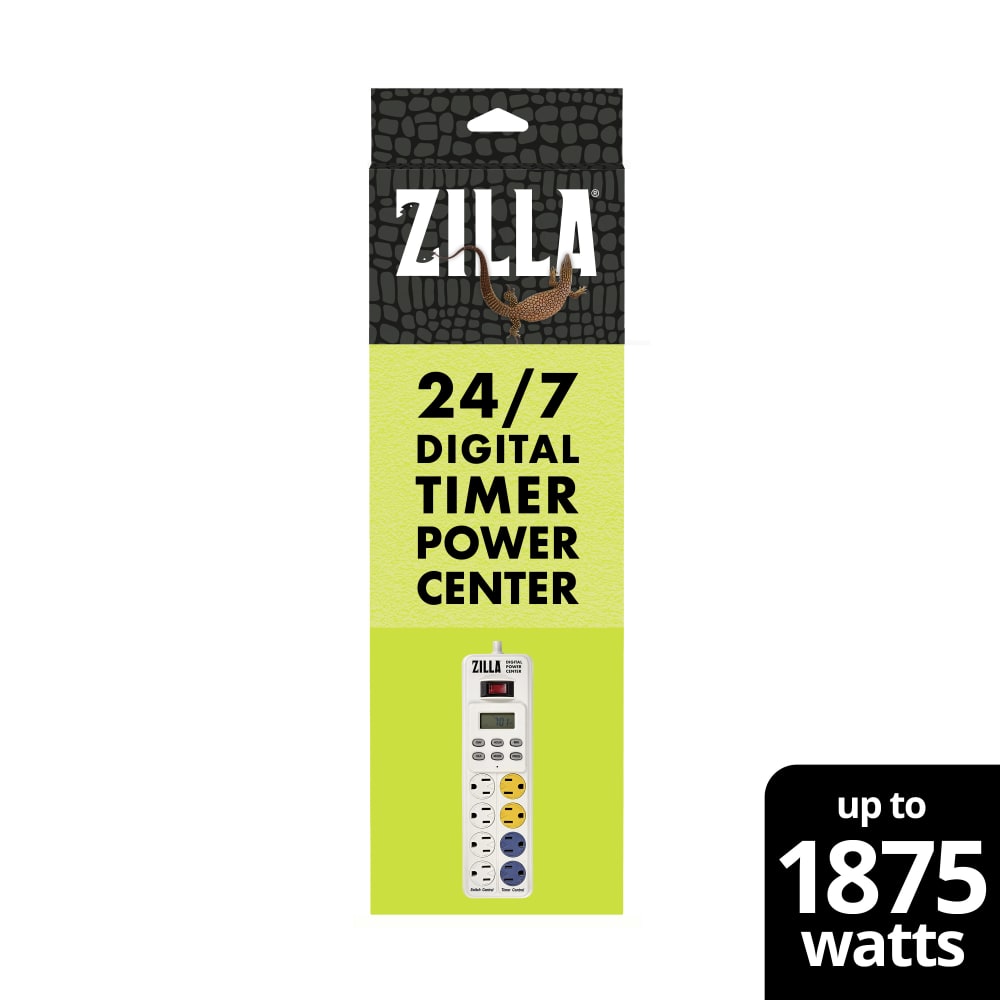 Front image of  Zilla 24/7 Digital timer Power center