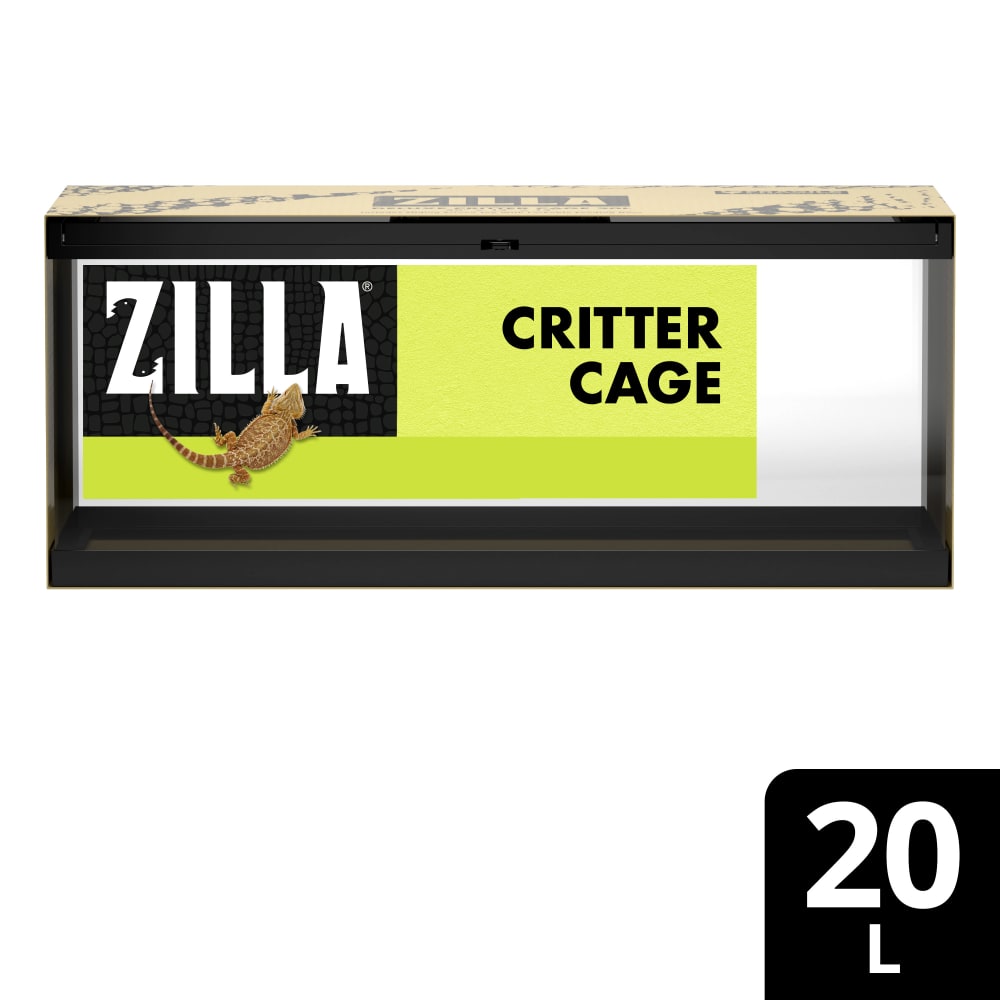 Front image of  Zilla Deluxe Critter cage enclosure
